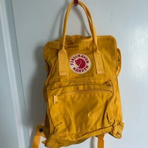 Fjallraven Kånken Bright Yellow Backpack